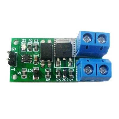 3.3V-24V 8A 隔离触发器锁存开关模块 双稳态单按钮 LED 继电器电磁阀